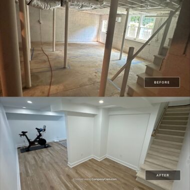 Dunwoody GA basement finishing
