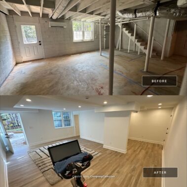 Dunwoody GA basement finishing