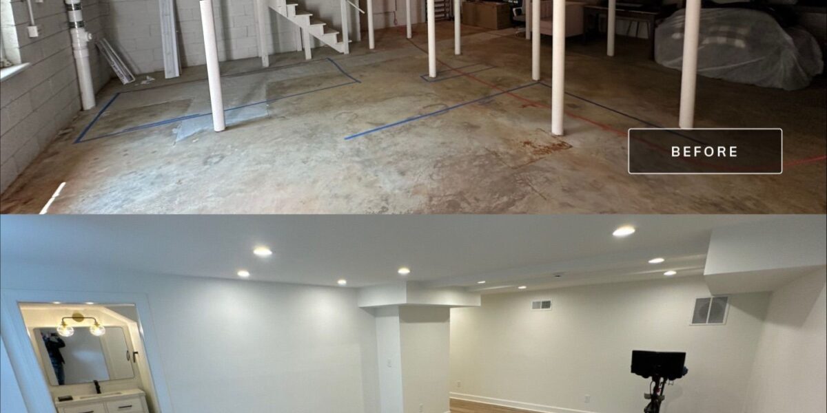 Dunwoody GA basement finishing