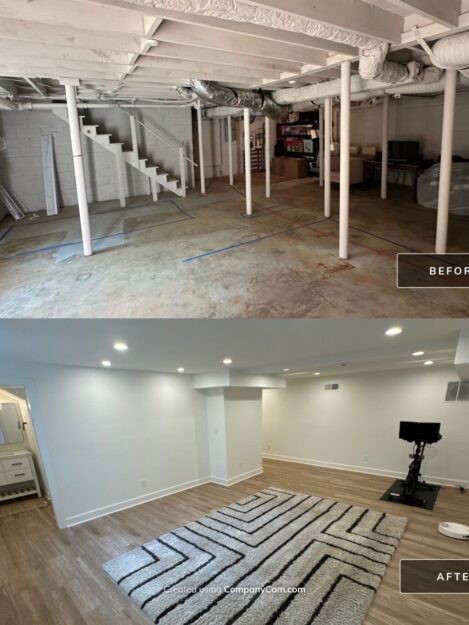 Dunwoody GA basement finishing