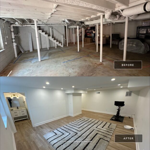 Dunwoody GA basement finishing